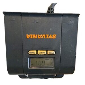 Sylvania SA 210 Outdoor Digital Timer 3-Outlet Zip-Set Pool Pump Landscape Light